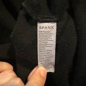 Spanx Top - Black - elevated sweatshirt